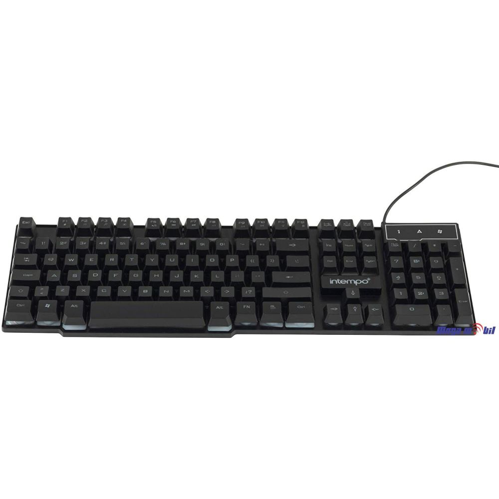 Gaming SET Intempo Quest 4vo1 - Slusalki+Tastatura+Gluvce+Podloga